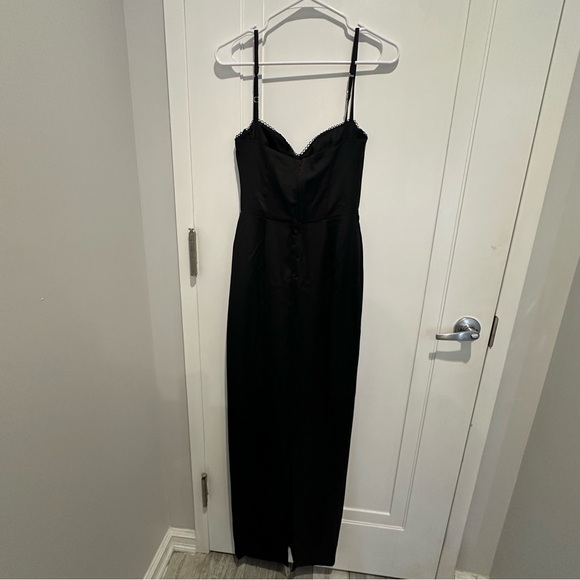 House of CB Stefania Black Corset Maxi Dress XL - Picture 8 of 10